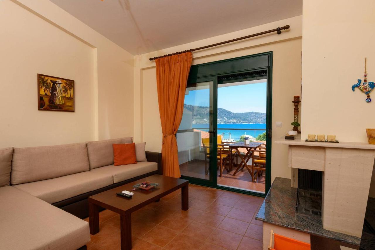 Zoe'S Sea View Apartment Skala Potamia  Ngoại thất bức ảnh