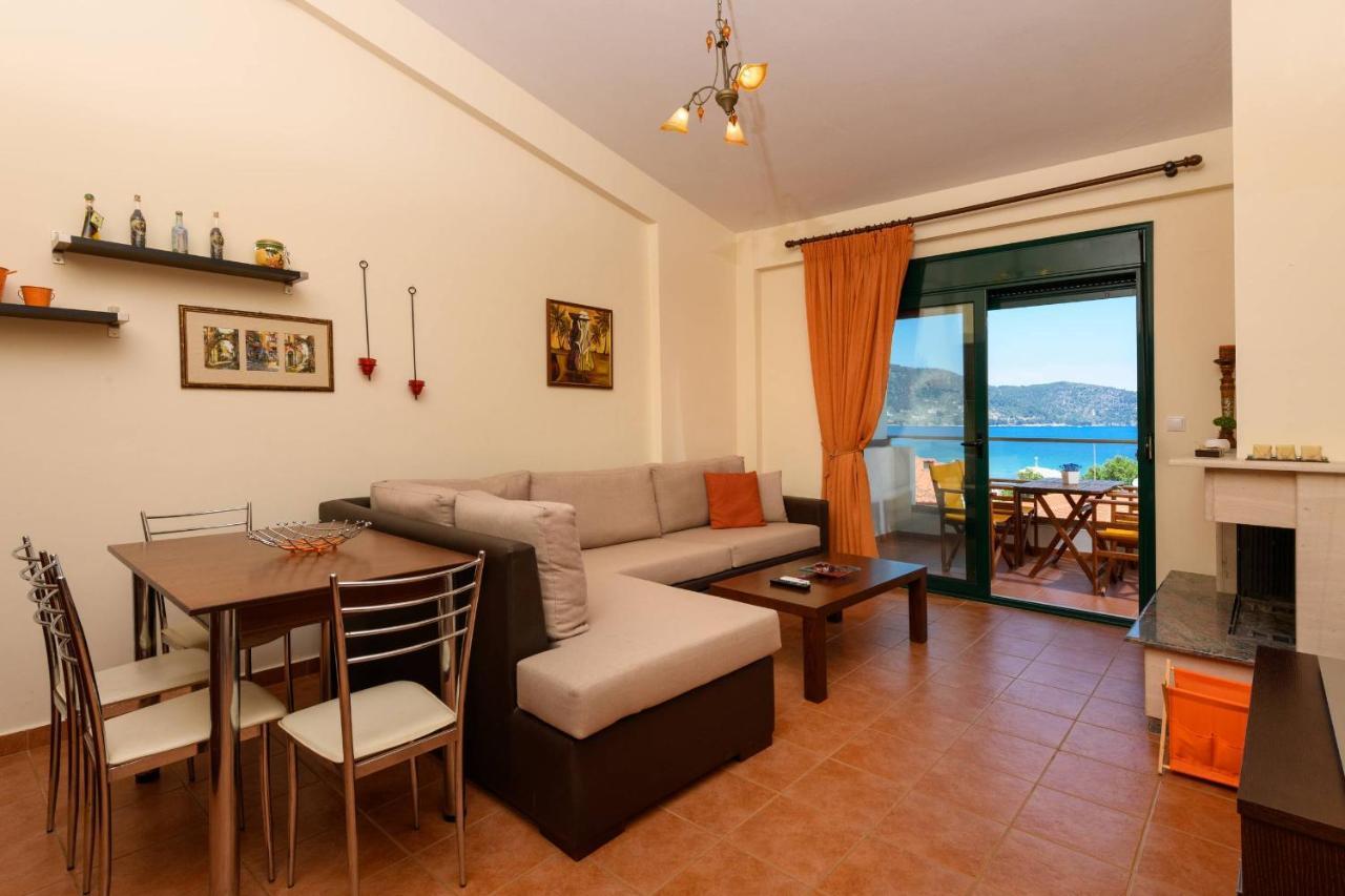 Zoe'S Sea View Apartment Skala Potamia  Ngoại thất bức ảnh